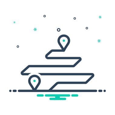 Seyahat programı için simgeyi karıştır 