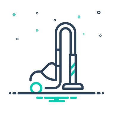 Elektrik süpürgesi simgesini karıştır