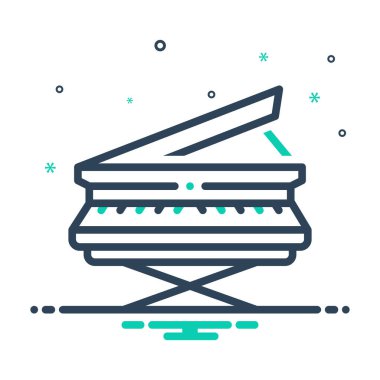 Piyano için simgeyi karıştır 