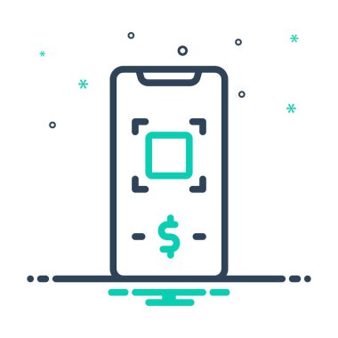 Ödeme için karıştırma simgesi 