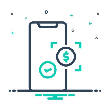 Ödeme için karıştırma simgesi 