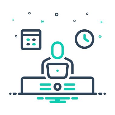 İş için simgeyi karıştır 