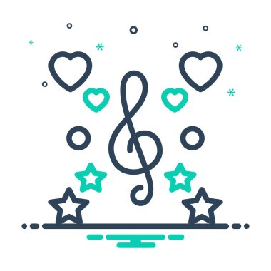 Müzik için simgeyi karıştır 