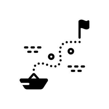 Fethetmek için siyah katı simge 