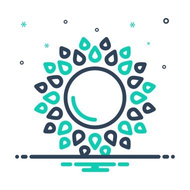 Güneş için simgeyi karıştır