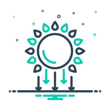 Ultraviyole için simgeyi karıştır 