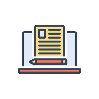 İçerik için renk resimleme simgesi 