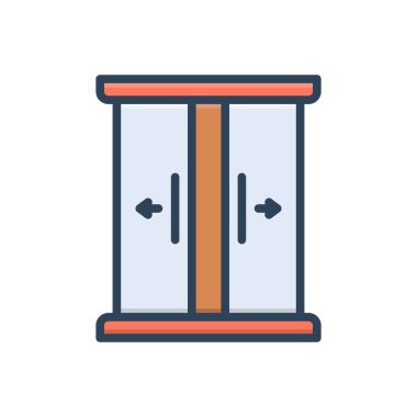 Açık renk illüstrasyon simgesi 