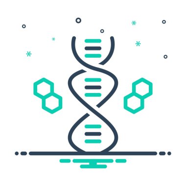 DNA için simgeyi karıştır 