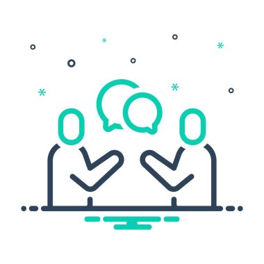 İletişim için simgeyi karıştır 