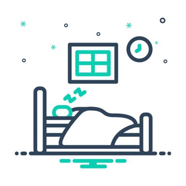 Mix icon for sleep clipart