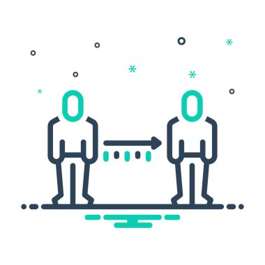 Mesafe için simgeyi karıştır