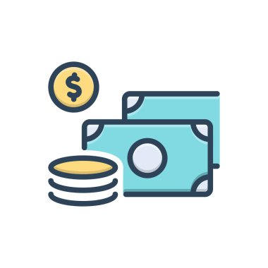 Para için renk resmetme simgesi 