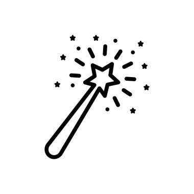 Maytap için siyah çizgi simgesi 