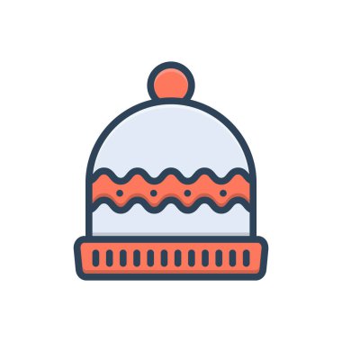 Bere için renk illüstrasyon simgesi 