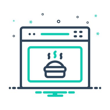 Fırın için simgeyi karıştır 