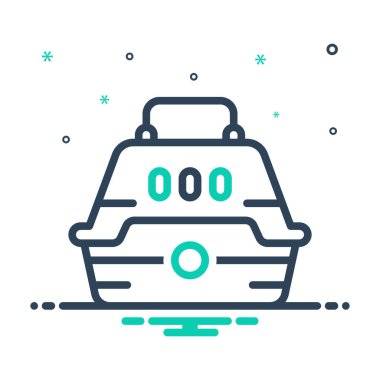 Evcil hayvan taşıyıcısı için simgeyi karıştır