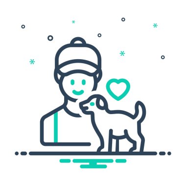 Veteriner için karıştırma simgesi 