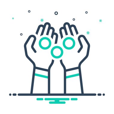 Toplamak için simgeyi karıştır 