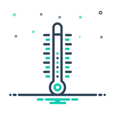 Sıcaklık için simgeyi karıştır 