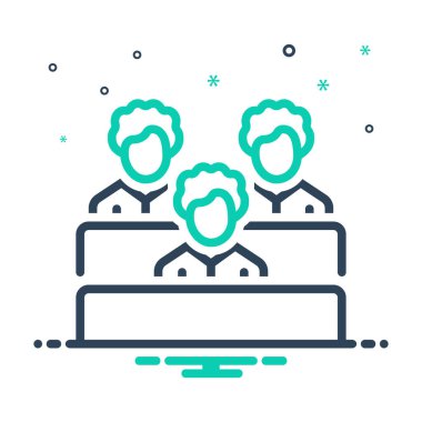 Katılımcı için simgeyi karıştır 