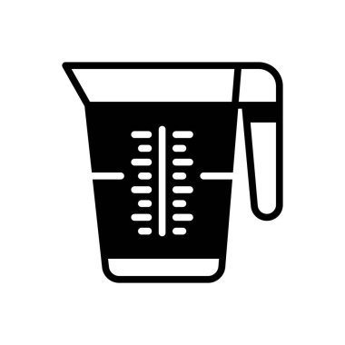 Hacim için siyah katı simge 