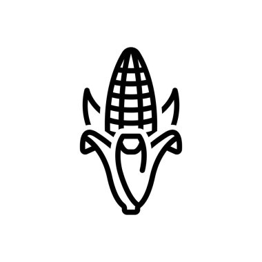 Mısır için siyah çizgi simgesi 