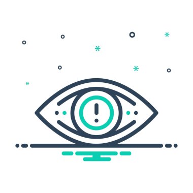 Göz işareti için simgeyi karıştır