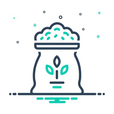 Kompost için simgeyi karıştır