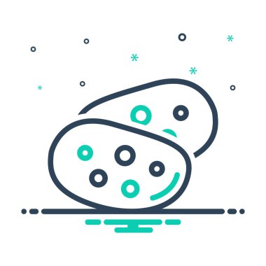 Patates için karıştırma simgesi 