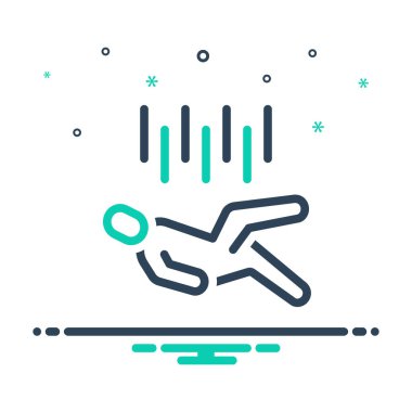 Düşmek için simgeyi karıştır 