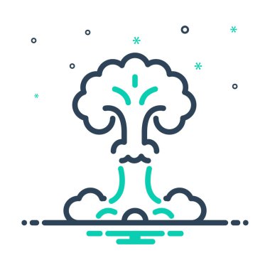 Patlama için simgeyi karıştır