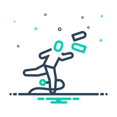 Tökezlemek için simgeyi karıştır 