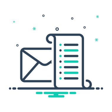 E- posta listesi için simgeyi karıştır