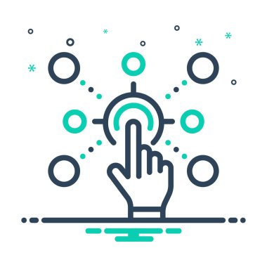 Etkileşim için simgeyi karıştır 