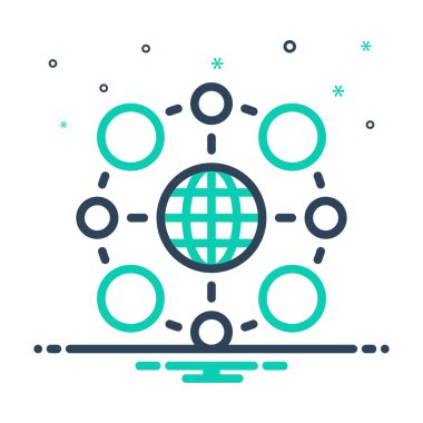 Ağ için simgeyi karıştır 