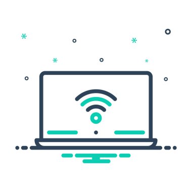 Kablosuz ağ için simgeyi karıştır  