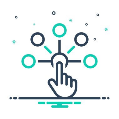 Etkileşim için simgeyi karıştır 