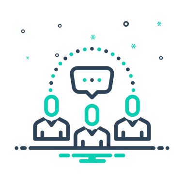 Sosyalleşmek için simgeyi karıştır 