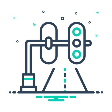 Trafik denetimi için simgeyi karıştır