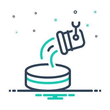 Metalurji için simgeyi karıştır