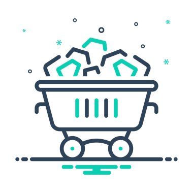 Kömür madenciliği için simge karıştır