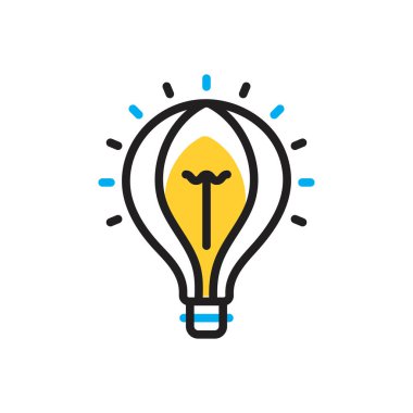 Fikir için çok renkli simge