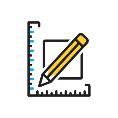 Avlu için çoklu renk simgesi 