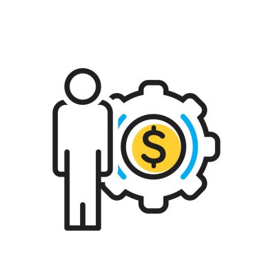 Zorunluluk için çoklu renk simgesi 