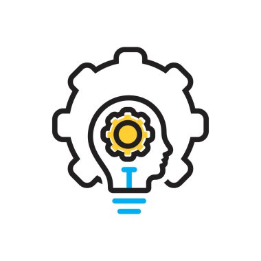 Yetenek için çok renkli simge 