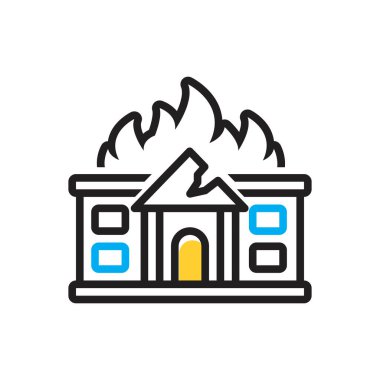 Hasar için çoklu renk simgesi 