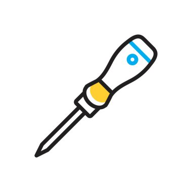 Tornavida için çok renkli simge 