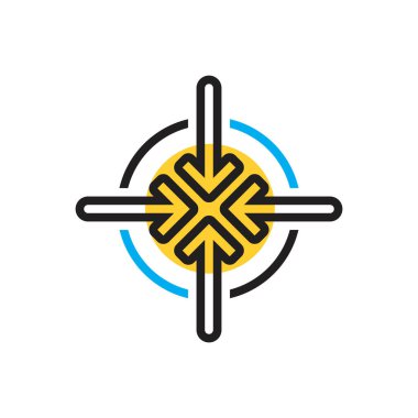 Dar için çoklu renk simgesi 