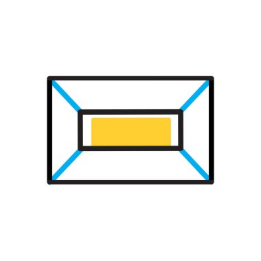 Salon için çok renkli simge 